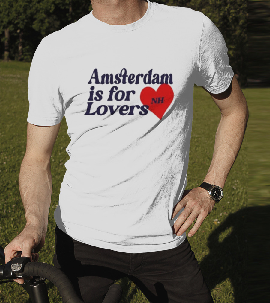 Amsterdam Is For Lovers NH Heart T-Shirt