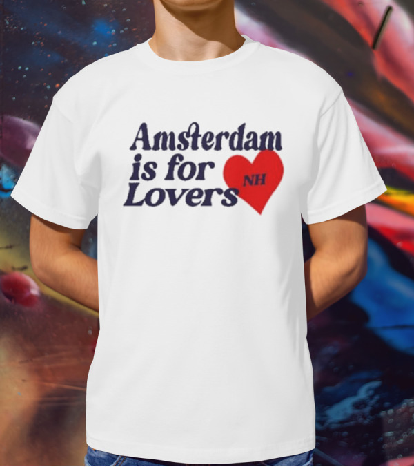 Amsterdam Is For Lovers NH Heart T-Shirt