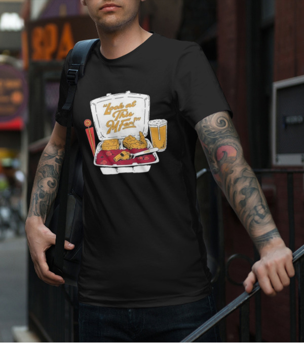 Look At This Mfer Rb&R Tray Beer And Food T-Shirt