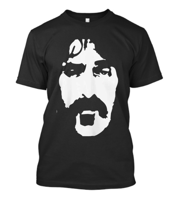 Scott Ritter Frank Zappa Monochrome Face T-Shirt