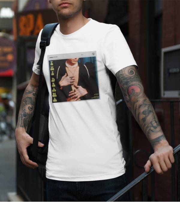 Spencer Sutherland The Drama LP Cover Tattooed Hands And Pearls T-Shirt