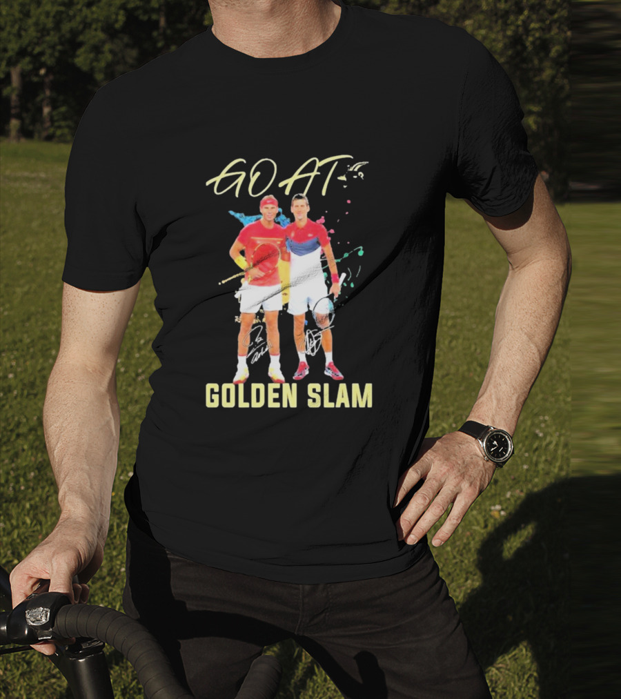 GOAT Golden Slam Tennis Signature T-Shirt