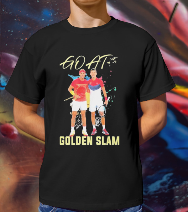 GOAT Golden Slam Tennis Signature T-Shirt