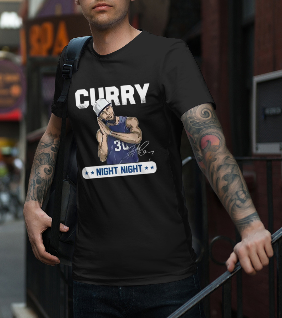 Curry 30 Night Night T-Shirt