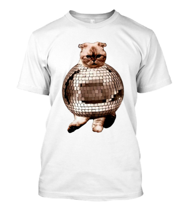 Taylor Swift Mirrorball Disco Cat T-Shirt