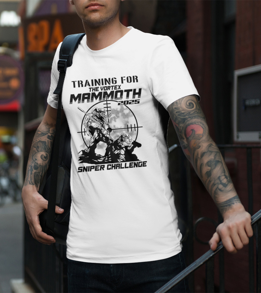 Training For The Vortex Mammoth 2025 Sniper Challenge With Tactical T-Shirt