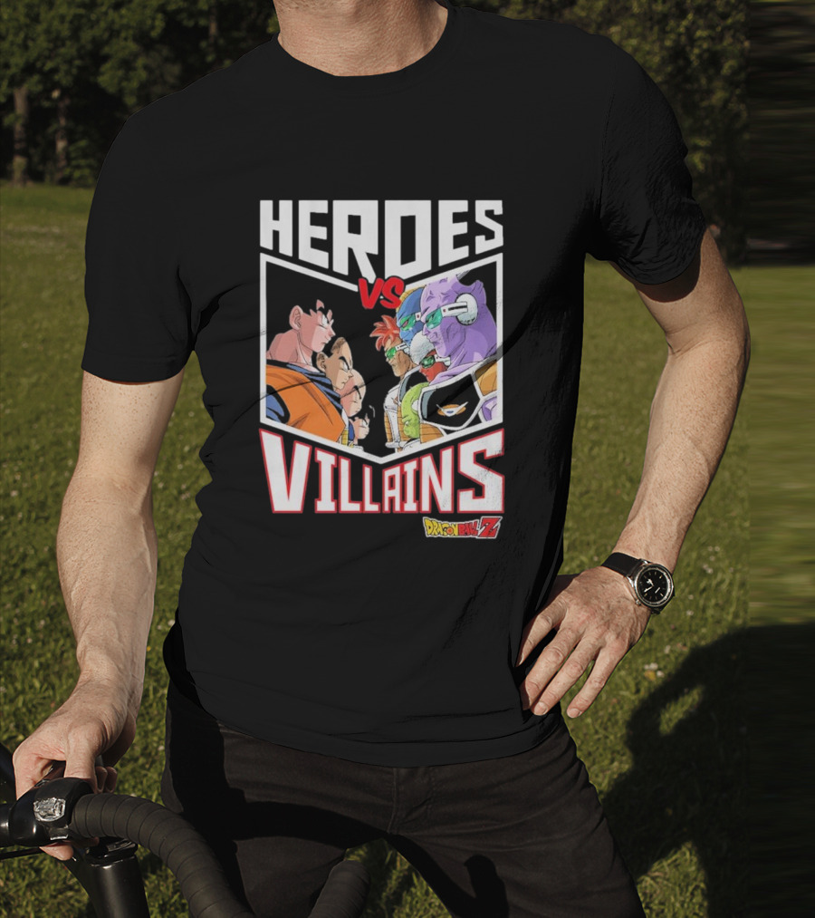 Heroes Vs. Villains DRAGON BALL Z Youth BIOWORLD T-Shirt
