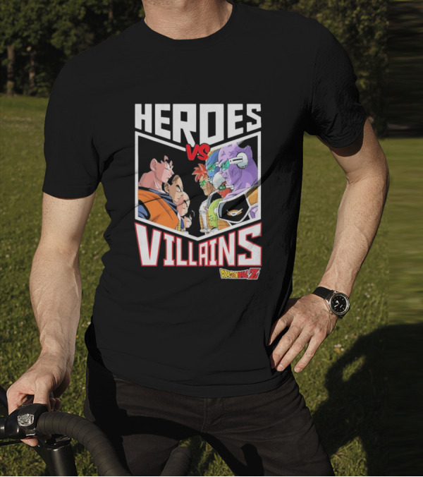 Heroes Vs. Villains DRAGON BALL Z Youth BIOWORLD T-Shirt