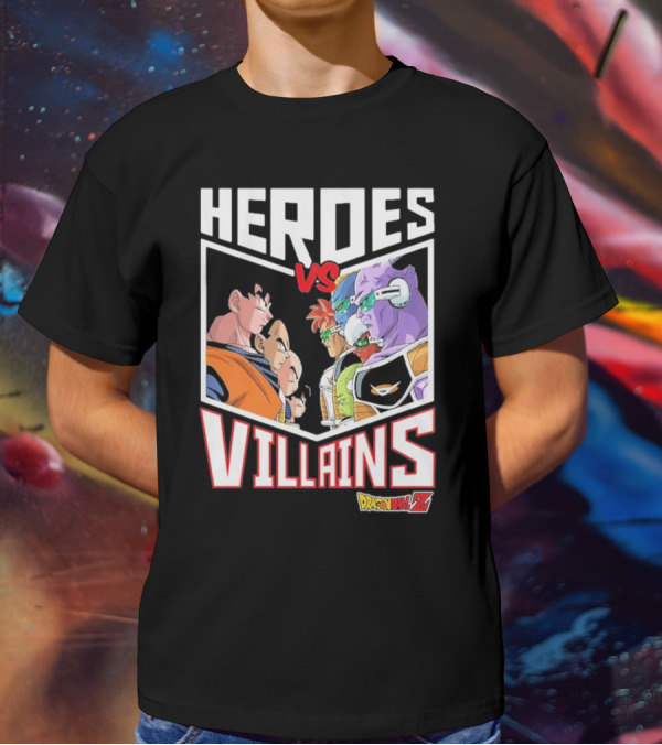 Heroes Vs. Villains DRAGON BALL Z Youth BIOWORLD T-Shirt