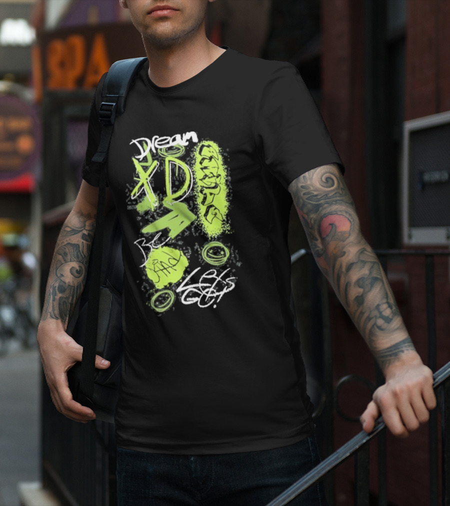 Dream XD Be Kind Let's Go Graffiti T-Shirt