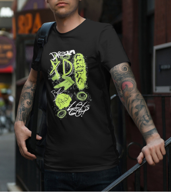 Dream XD Be Kind Let's Go Graffiti T-Shirt