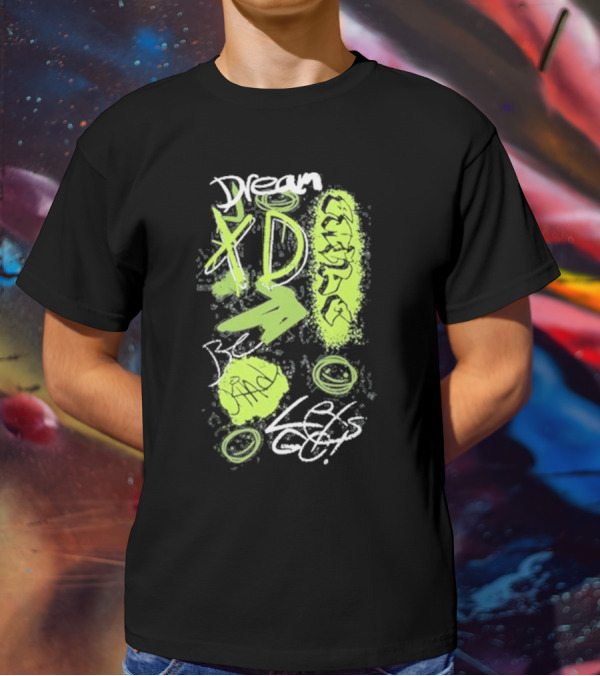 Dream XD Be Kind Let's Go Graffiti T-Shirt