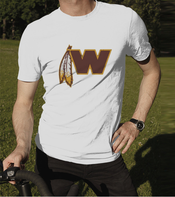 Washington Commanders Feather T-Shirt