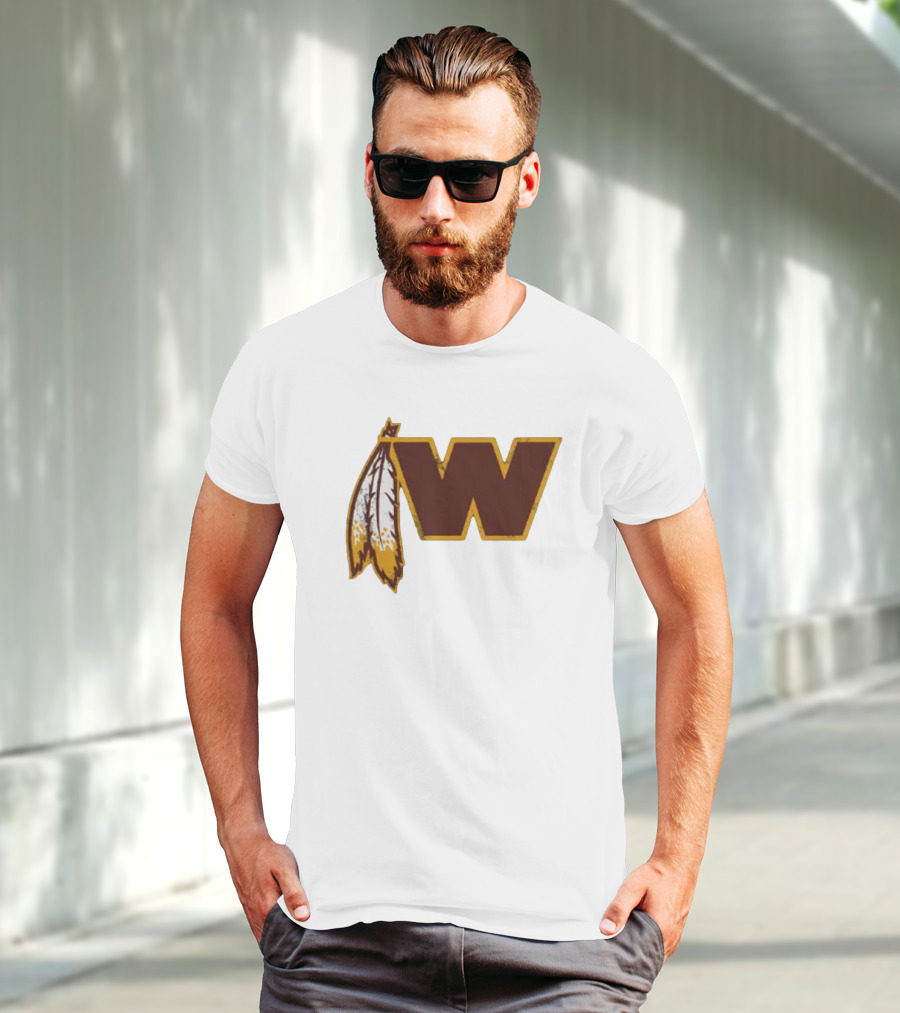 Washington Commanders Feather T-Shirt