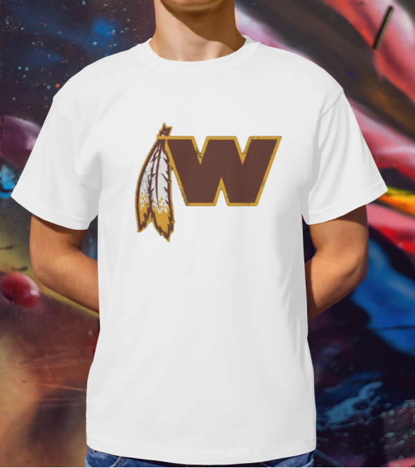 Washington Commanders Feather T-Shirt