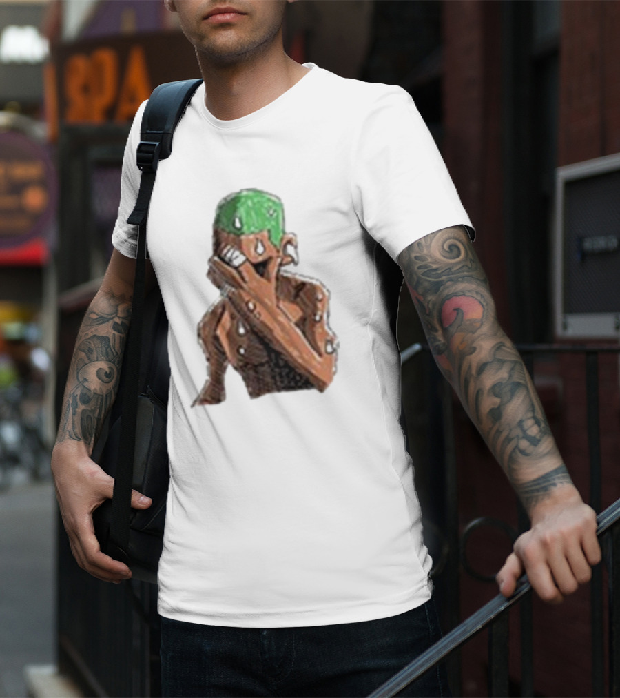 Frank Ocean Blonde Album Green Hair Iconic Cover T-Shirt