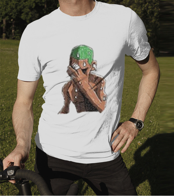 Frank Ocean Blonde Album Green Hair Iconic Cover T-Shirt