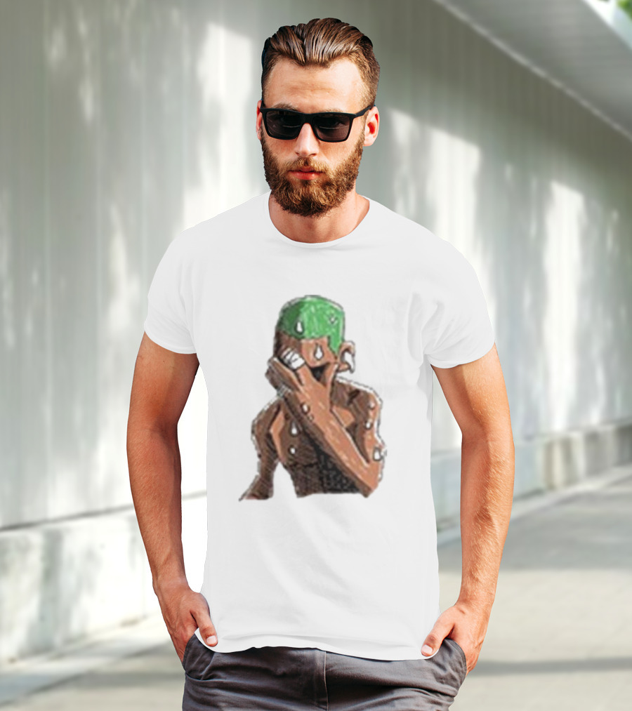 Frank Ocean Blonde Album Green Hair Iconic Cover T-Shirt