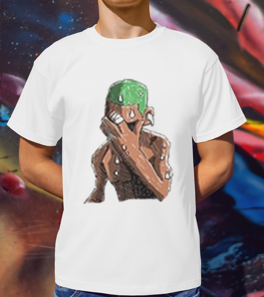 Frank Ocean Blonde Album Green Hair Iconic Cover T-Shirt