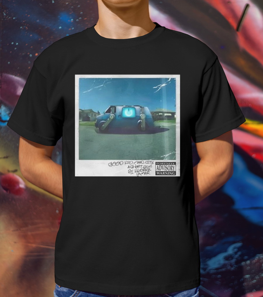 Funnyahhtees Good Kid M.A.A.D City Reboot Van Parental Advisory Kendrick Lamar T-Shirt