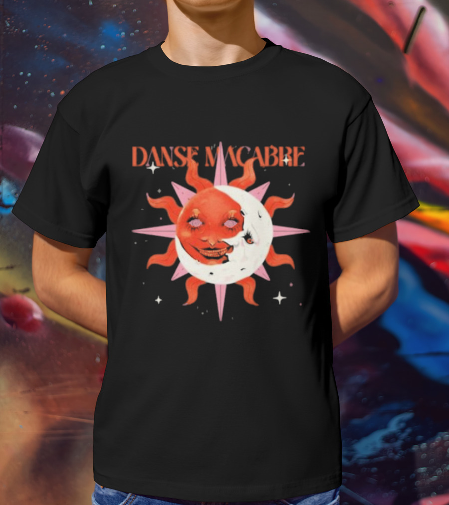 Danse Macabre Sun And Moon Galactic T-Shirt