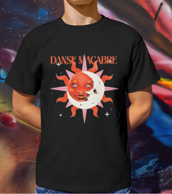 Danse Macabre Sun And Moon Galactic T-Shirt