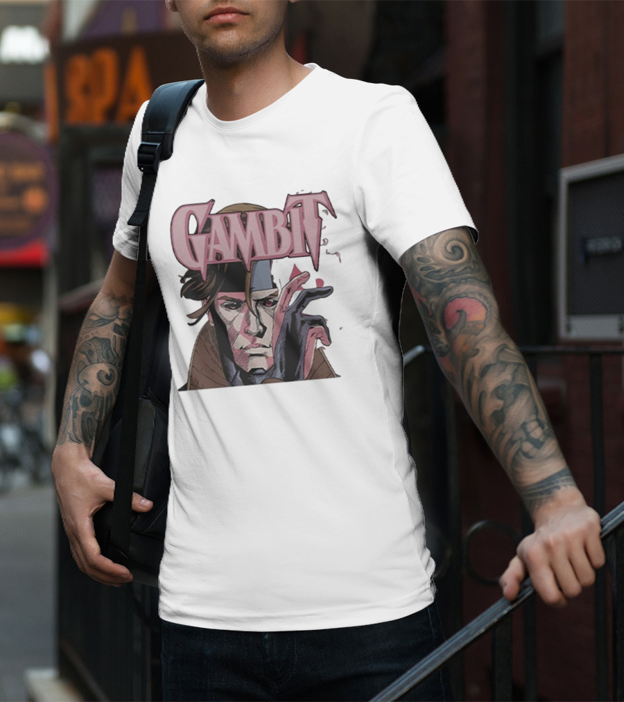 Gambit X-men Iconic Superhero Character T-Shirt