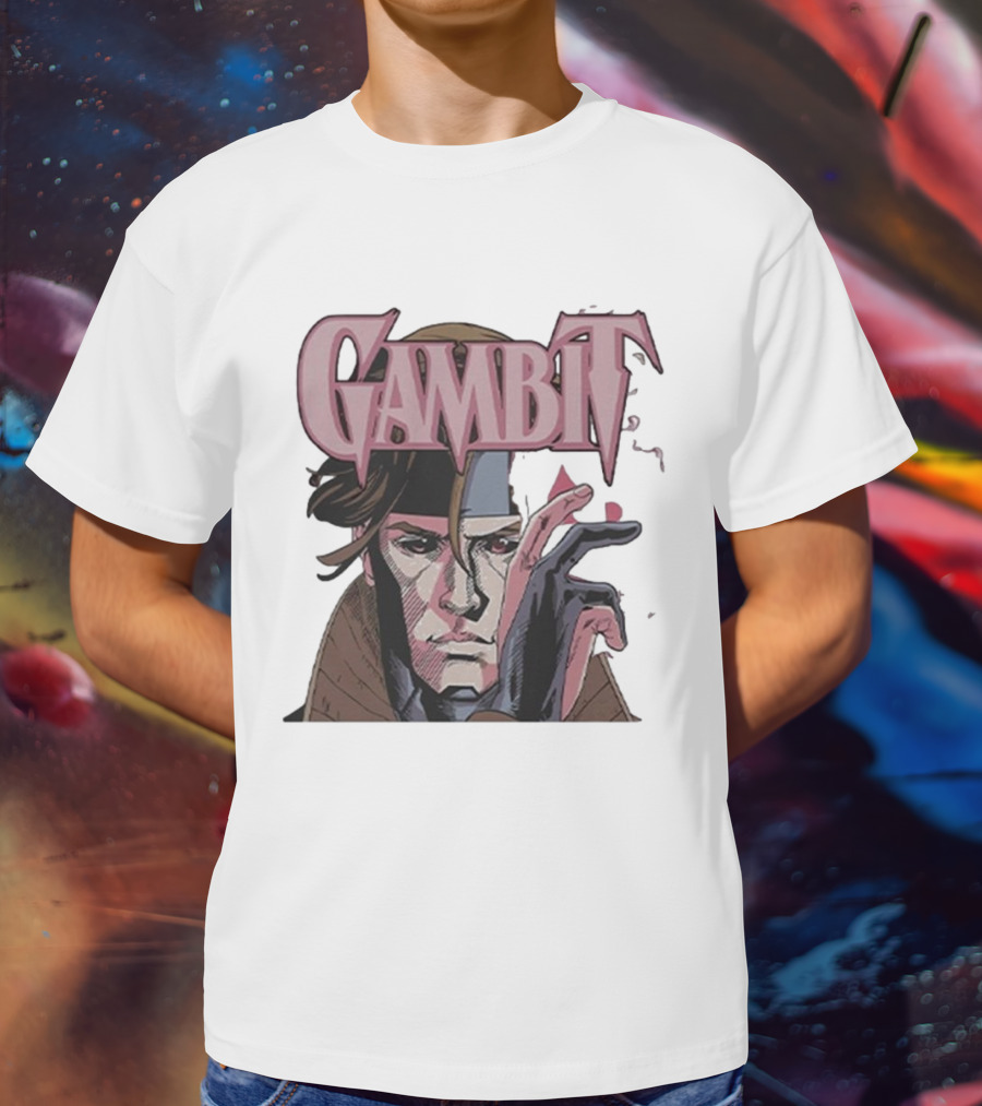 Gambit X-men Iconic Superhero Character T-Shirt