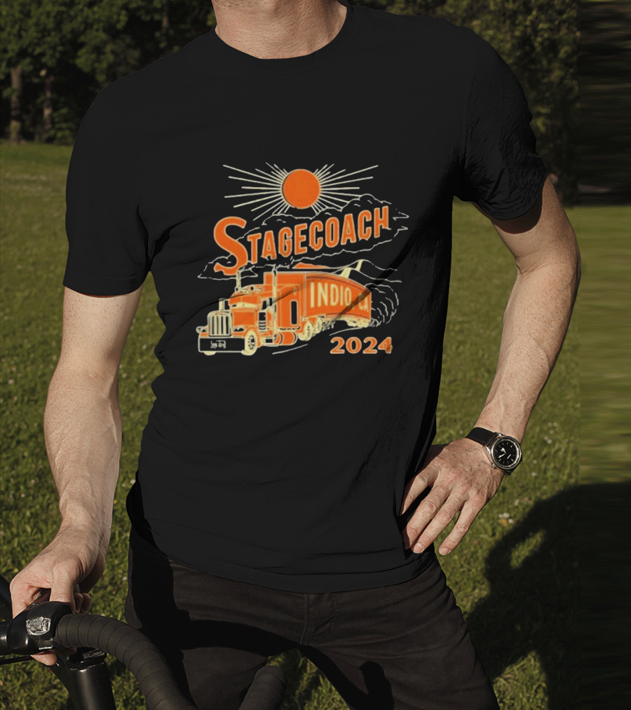 Stagecoach Indio CA Truck T-Shirt