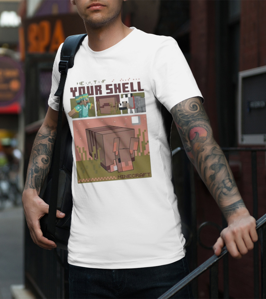 Minecraft New Come Out Of Your Shell T-Shirt