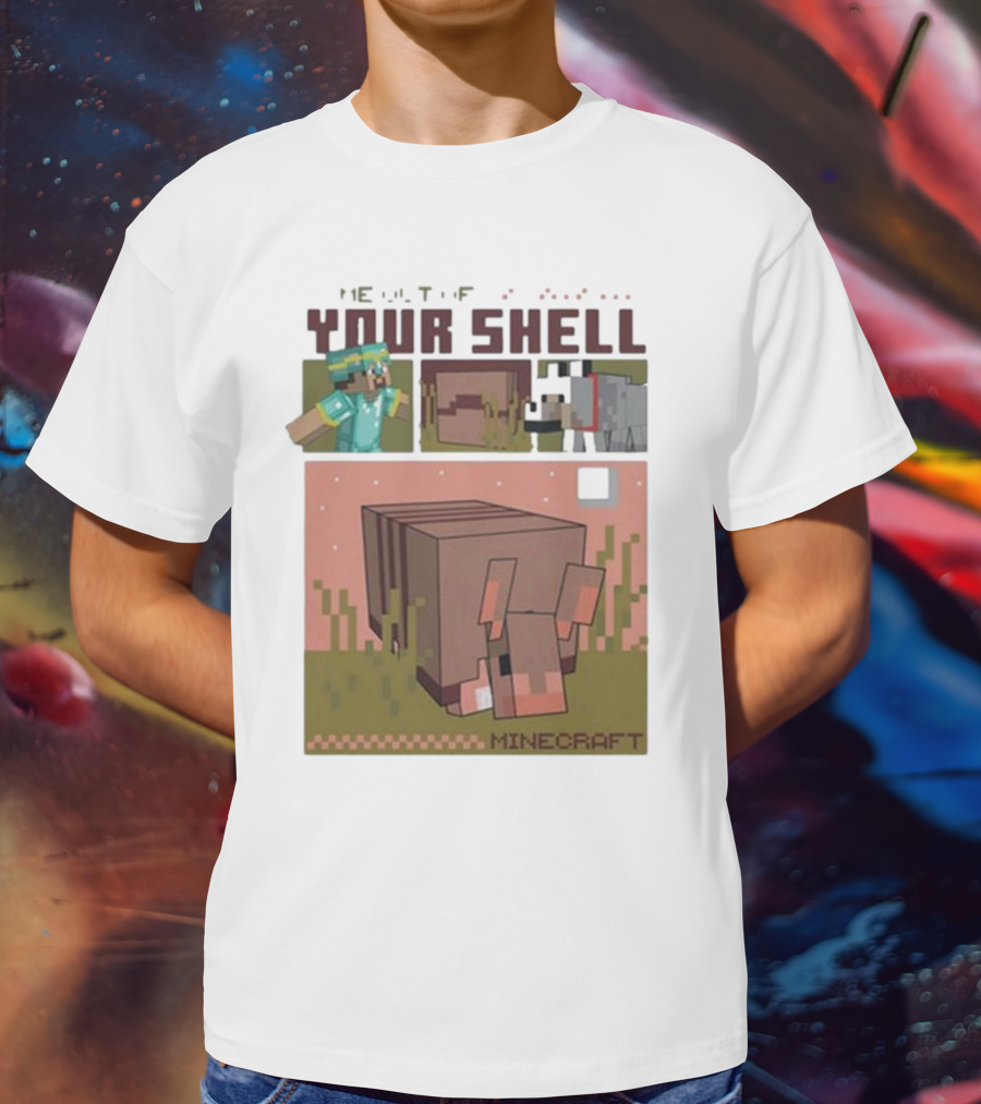 Minecraft New Come Out Of Your Shell T-Shirt