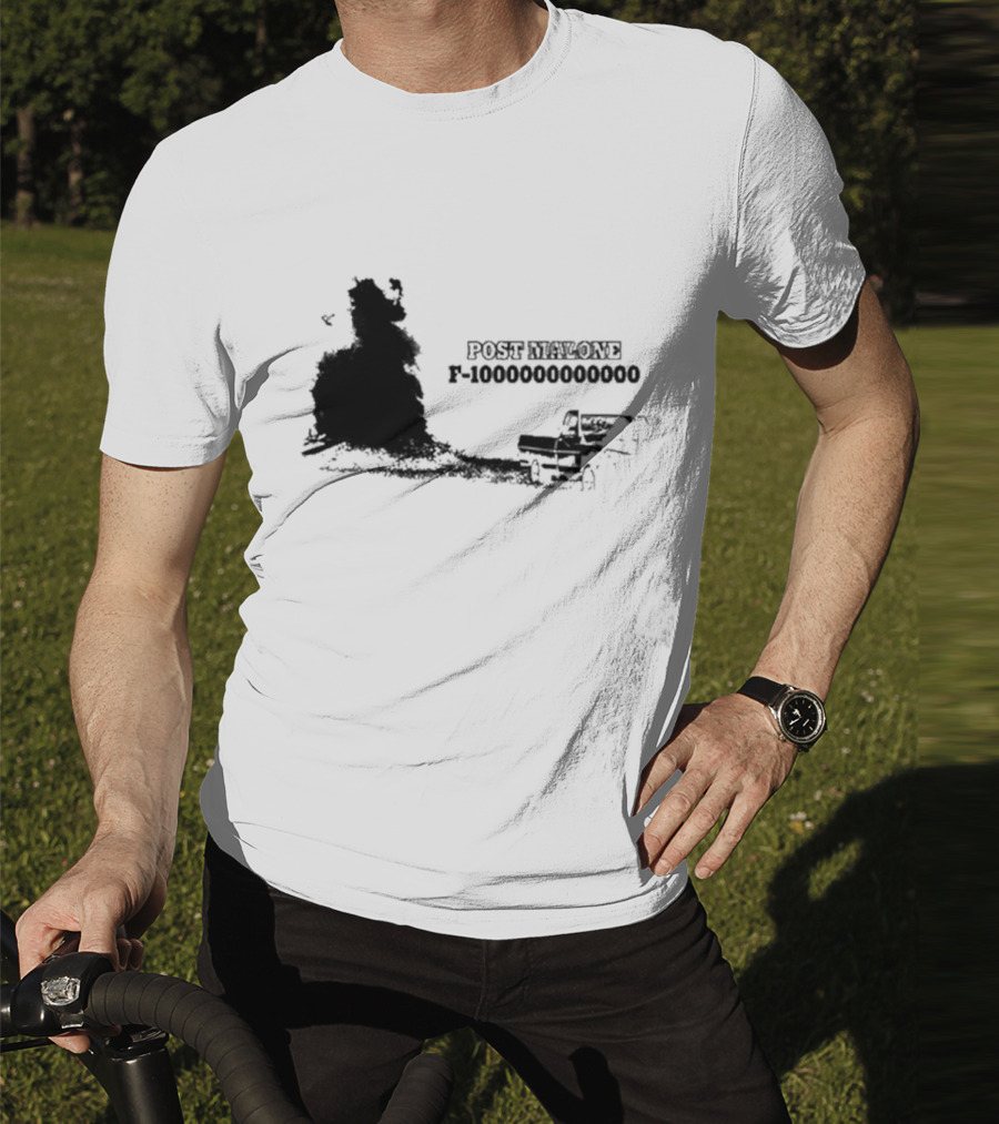 Post Malone F-1000000000000 Yellow Truck Scene T-Shirt