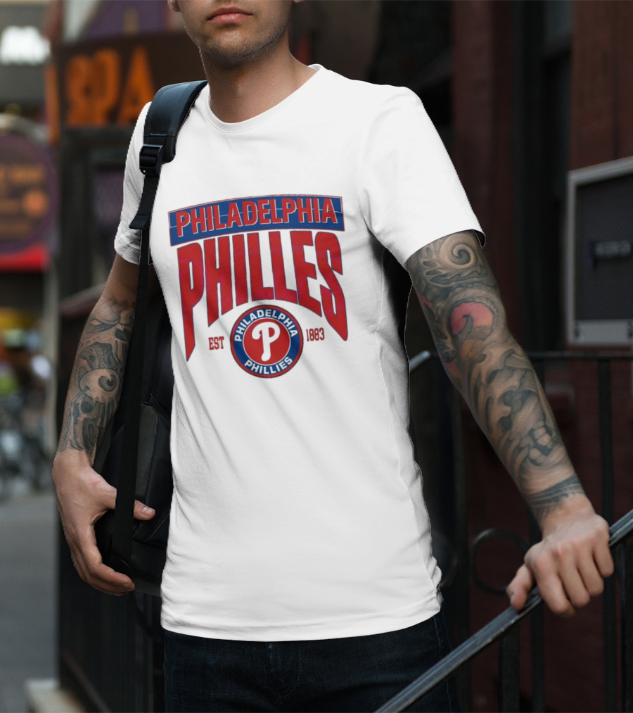 Philadelphia Phillies Est. 1883 Vintage Baseball T-Shirt