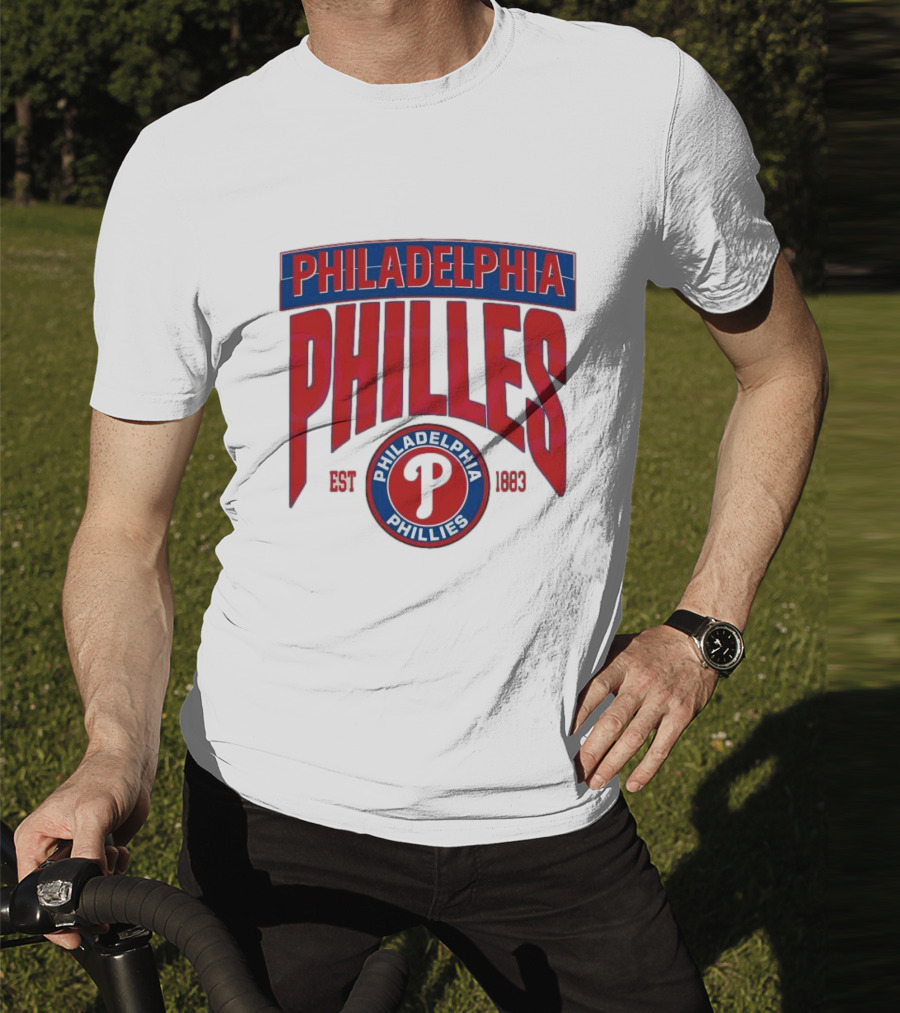 Philadelphia Phillies Est. 1883 Vintage Baseball T-Shirt
