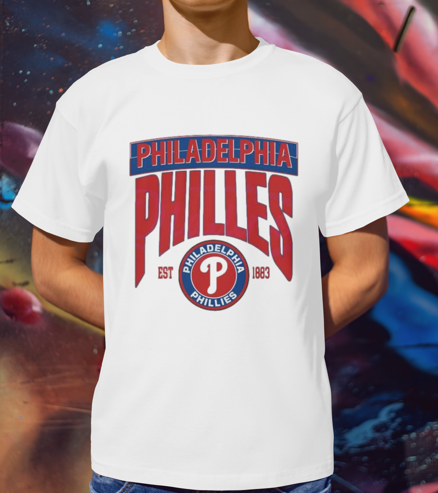 Philadelphia Phillies Est. 1883 Vintage Baseball T-Shirt