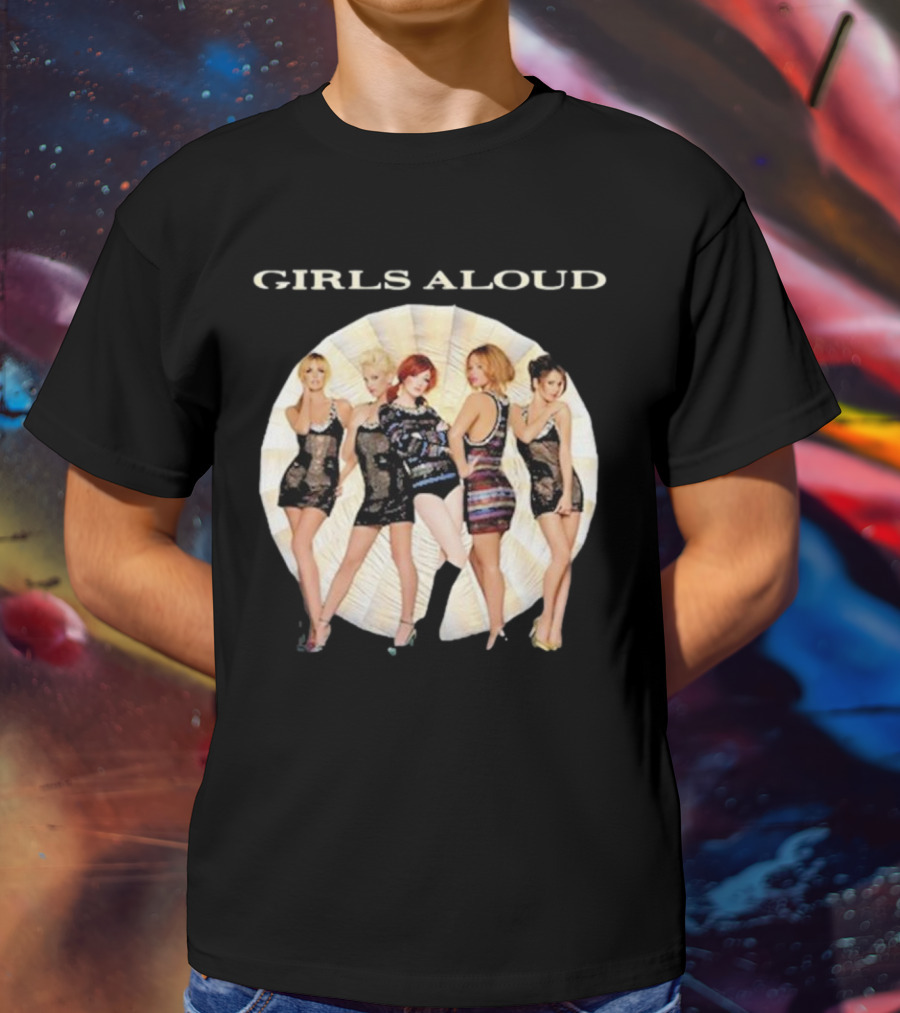 GIRLS ALOUD Solar Fashion Photo Ensemble T-Shirt