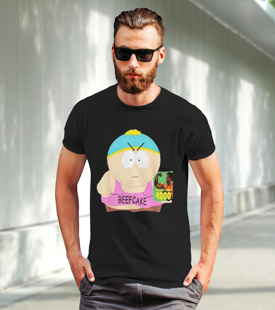 Eric Cartman Beefcake Weight Gain 4000 Promotion 2000 T-Shirt