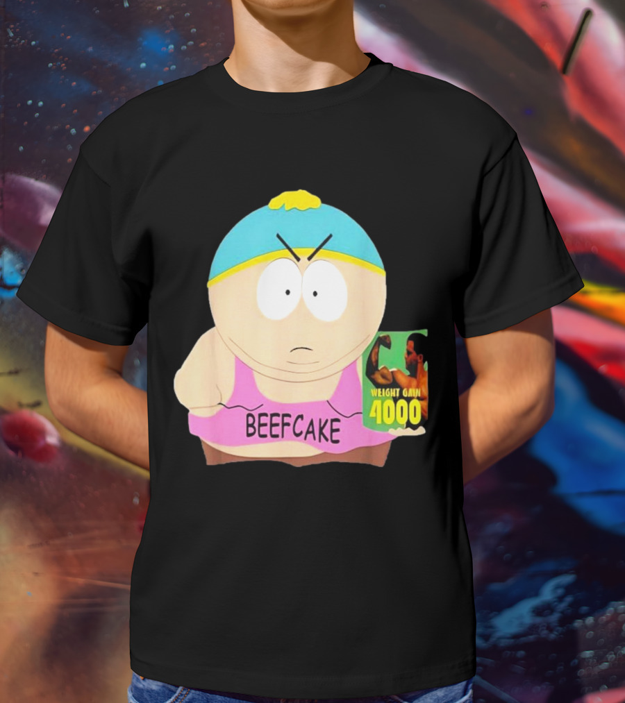 Eric Cartman Beefcake Weight Gain 4000 Promotion 2000 T-Shirt