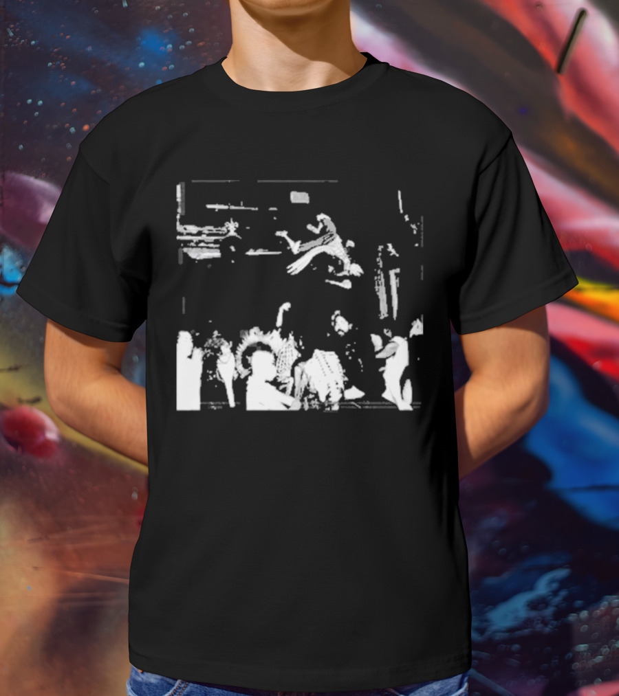 Funny Ahh Tees Luffy X Die Lit Crowd Jumping Scene T-Shirt