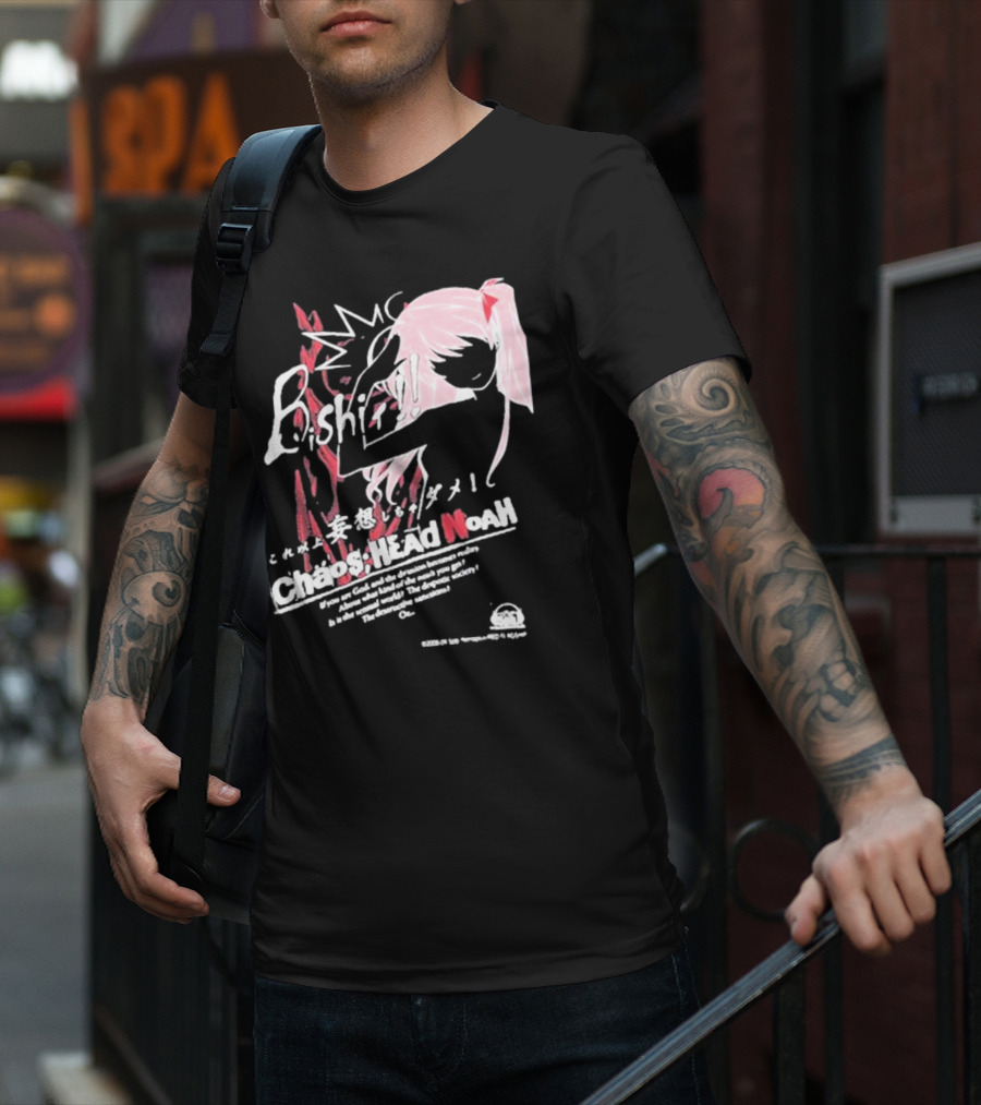 Chaos Head Noah Bishōjo Anime Waifu Manga Styling T-Shirt