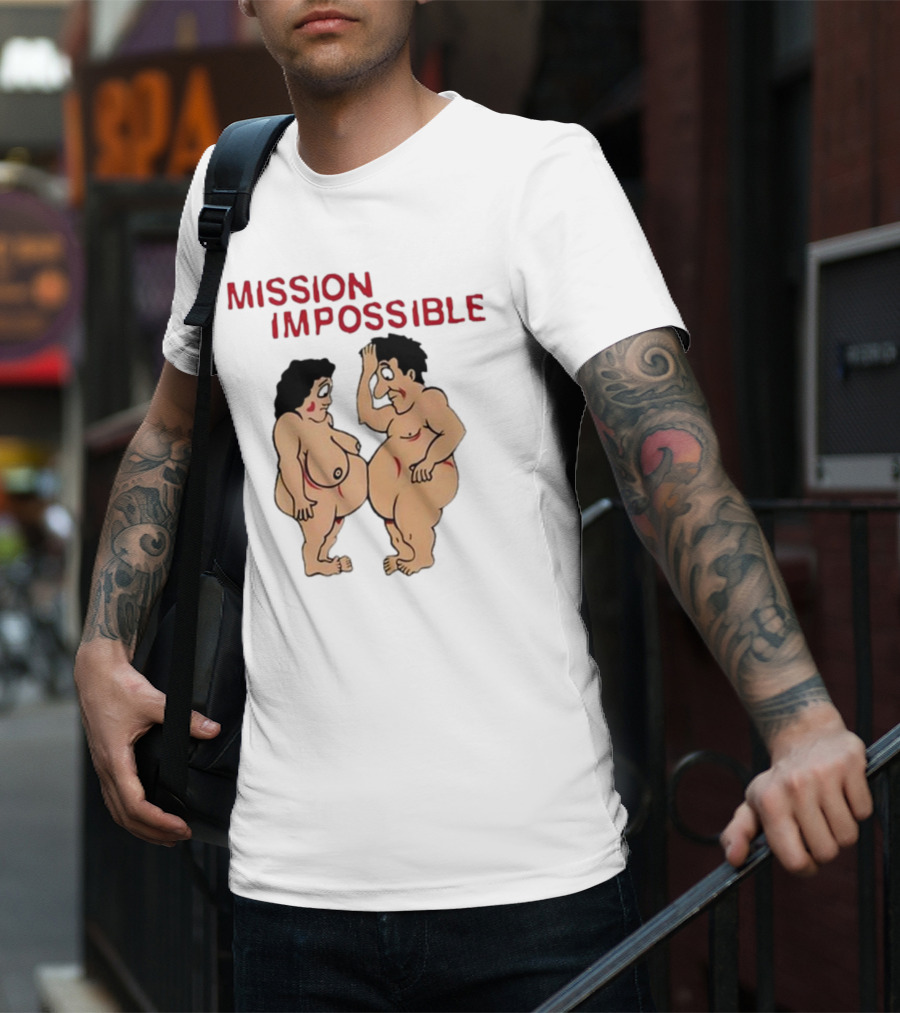 MISSION IMPOSSIBLE Comic Parody Retro Humor T-Shirt