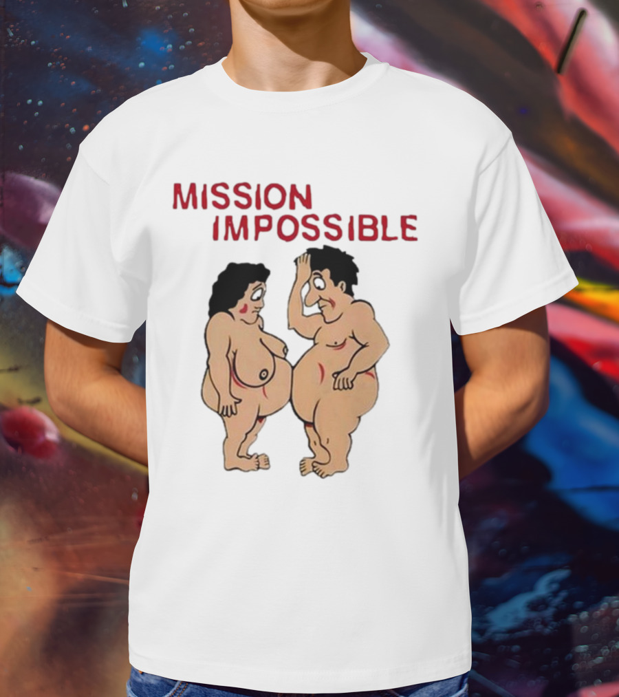 MISSION IMPOSSIBLE Comic Parody Retro Humor T-Shirt