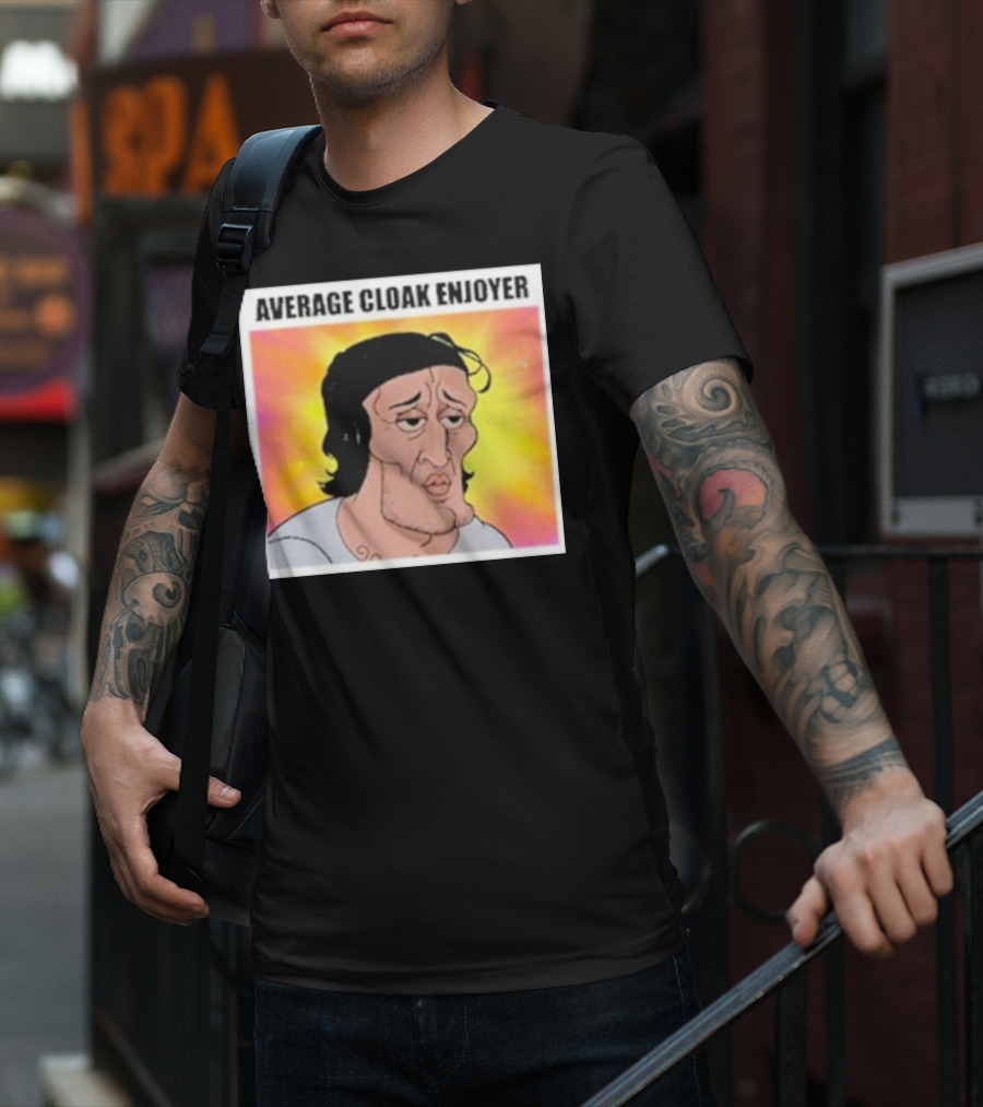 Average Cloak Enjoyer Parody Meme Comic T-Shirt