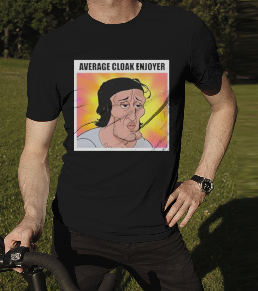 Average Cloak Enjoyer Parody Meme Comic T-Shirt