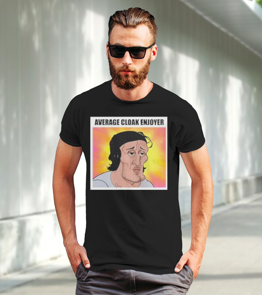 Average Cloak Enjoyer Parody Meme Comic T-Shirt