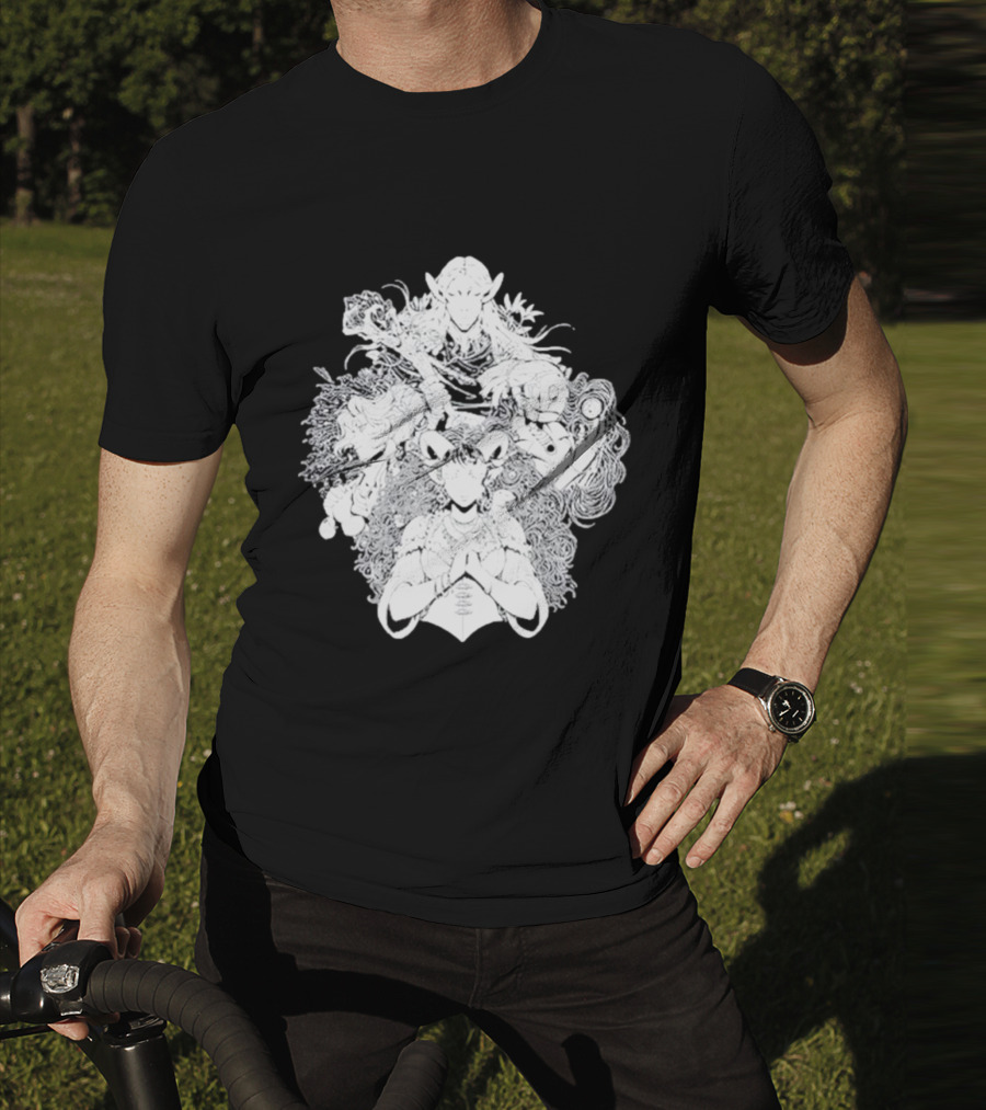 Critical Role Healing Party Characters T-Shirt