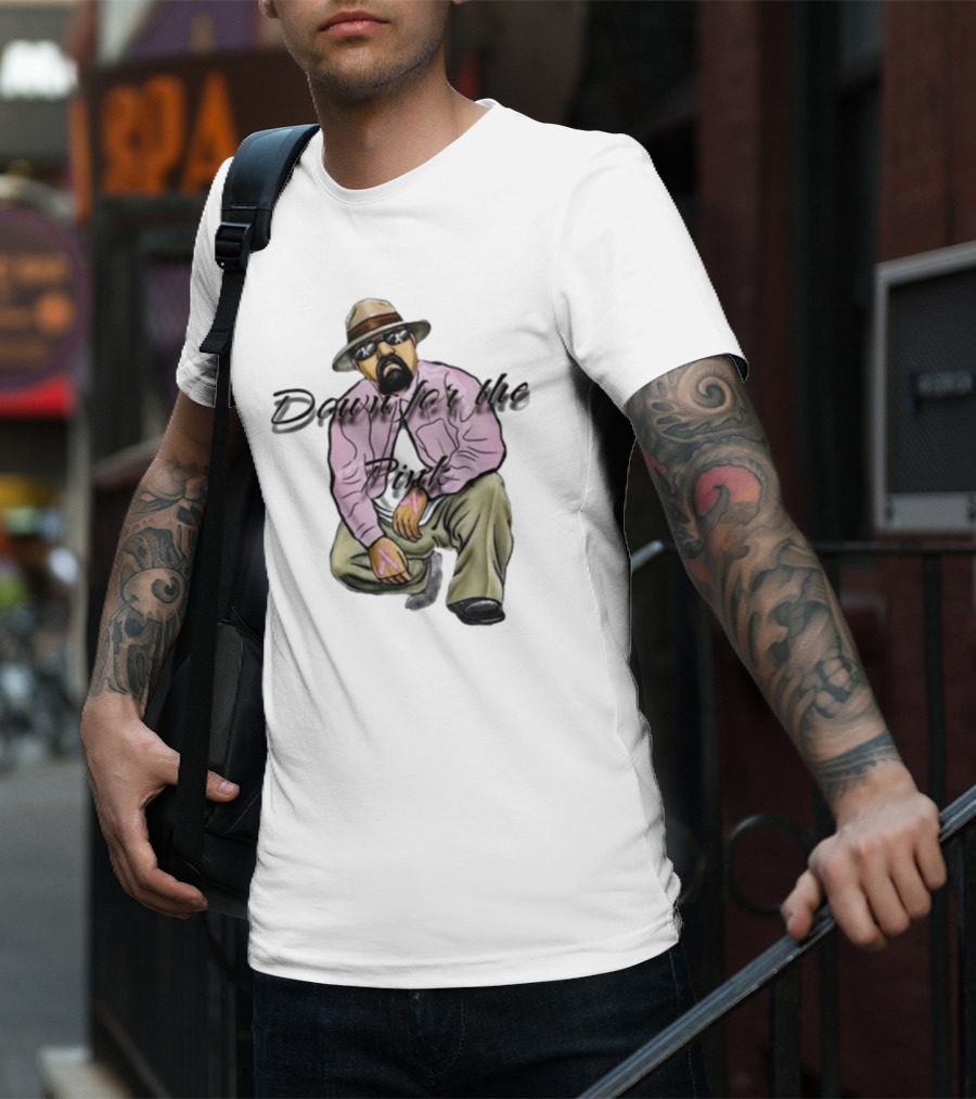 Down For The Pink Cholo BCawareness T-Shirt