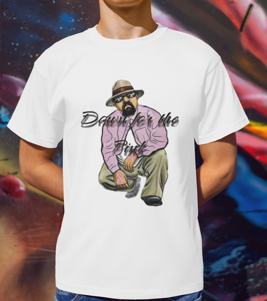 Down For The Pink Cholo BCawareness T-Shirt