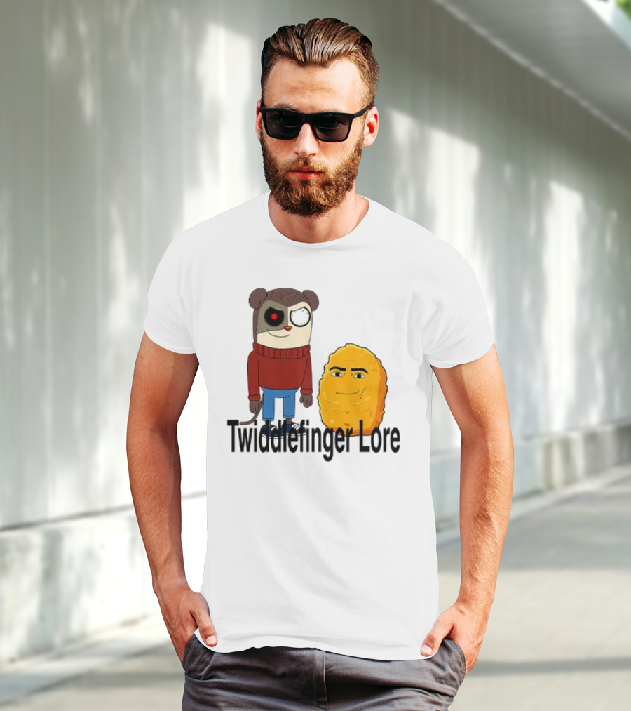 Twiddlefinger Lore Max And Nugget Cartoon Characters T-Shirt