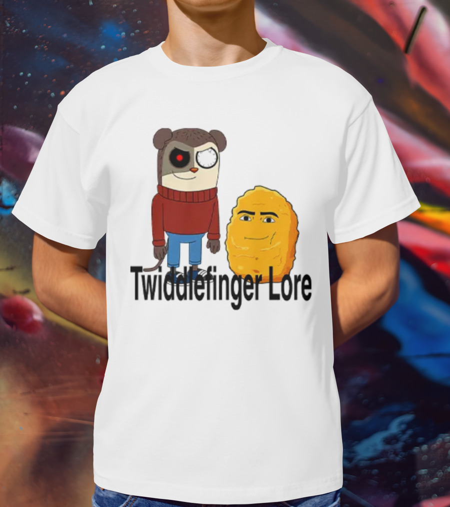 Twiddlefinger Lore Max And Nugget Cartoon Characters T-Shirt